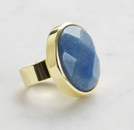 Ring Lite Midnatt Blå