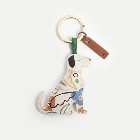 Nyckelring Tax blommig