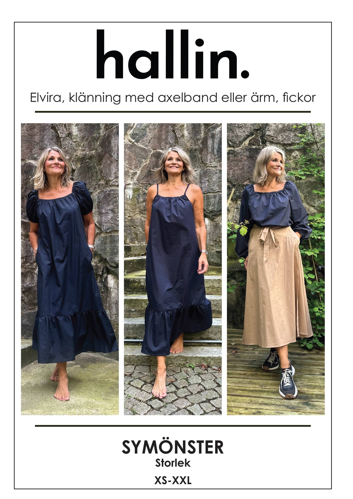 Symönster Klänning Elvira