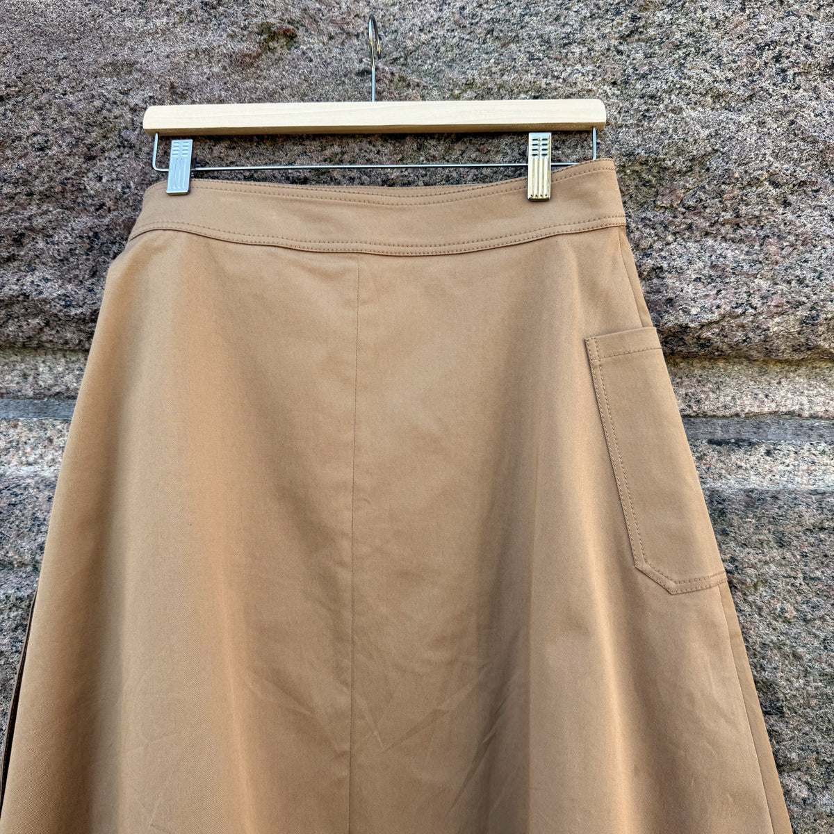 Kerstin omlottkjol Camel