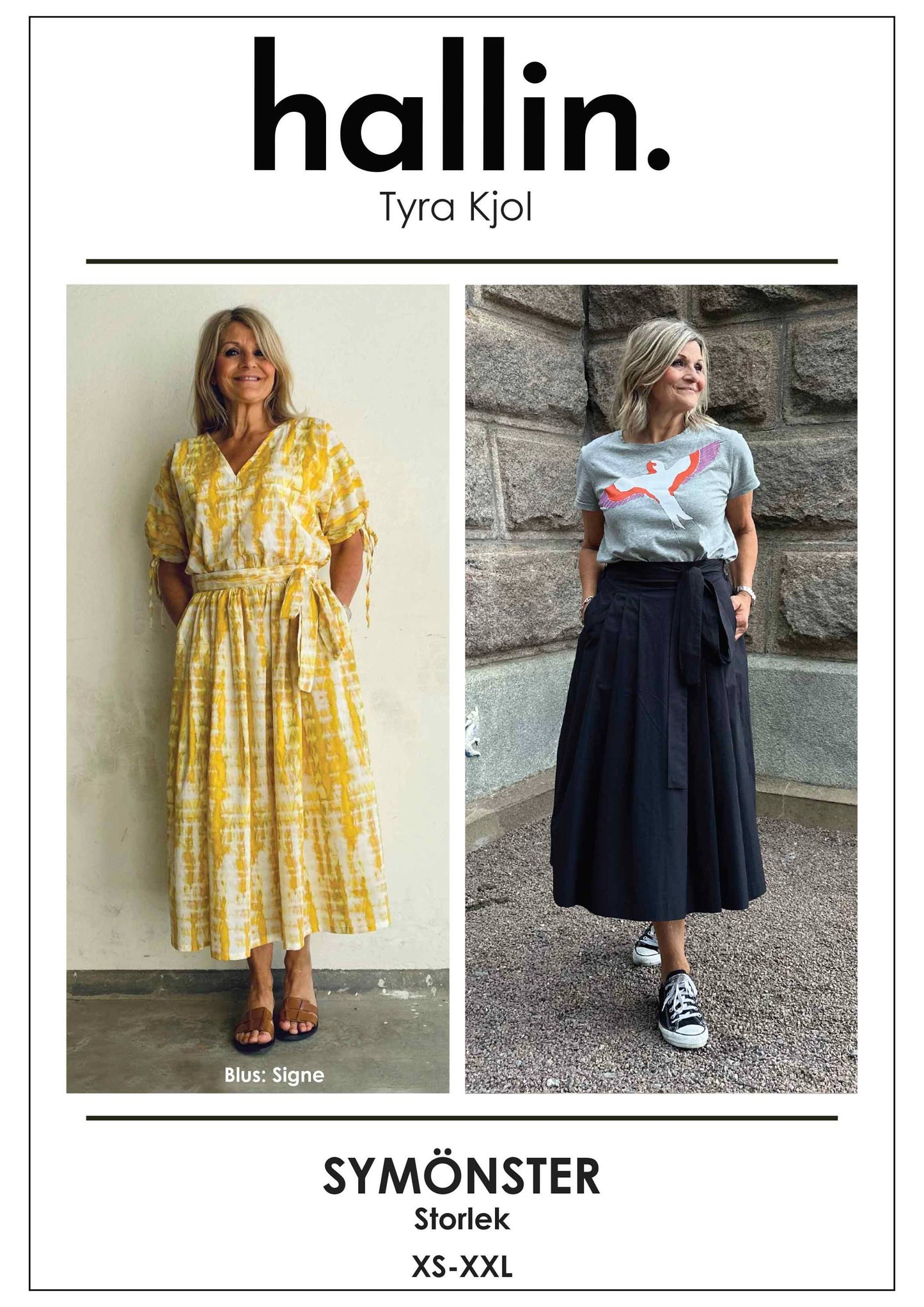 Symönster Kjol Tyra