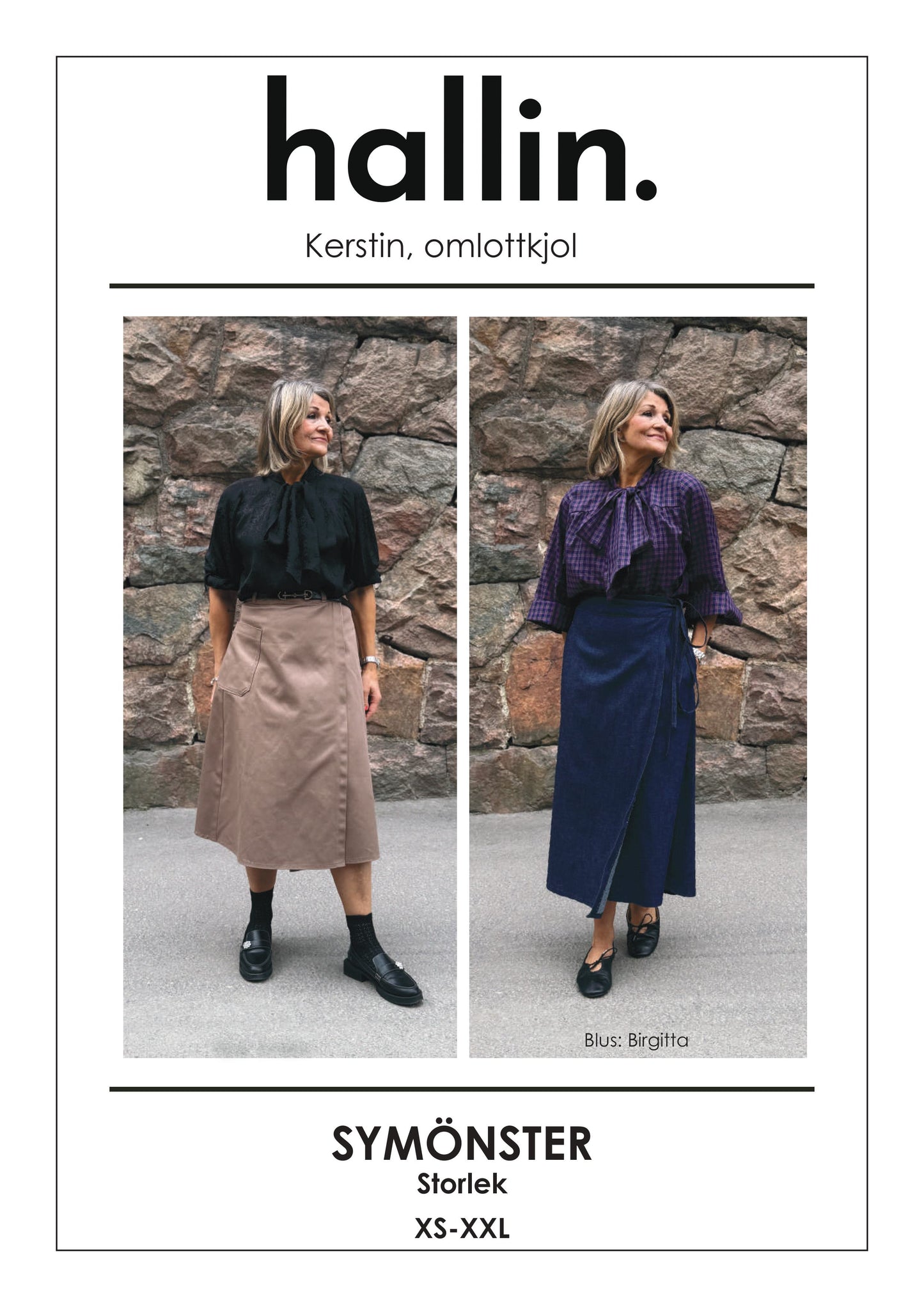 Symönster Kerstin kjol