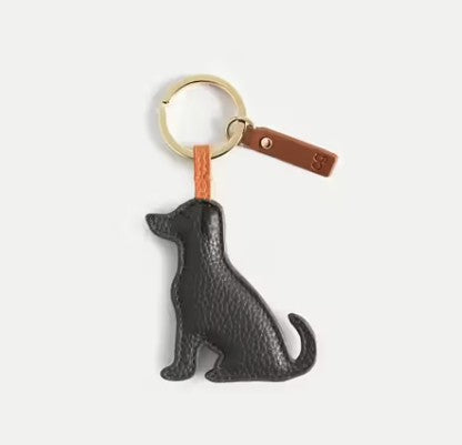 Nyckelring Labrador Svart