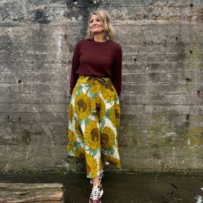 Emilia kjol i Lisa Bengtssons tyg Sunday