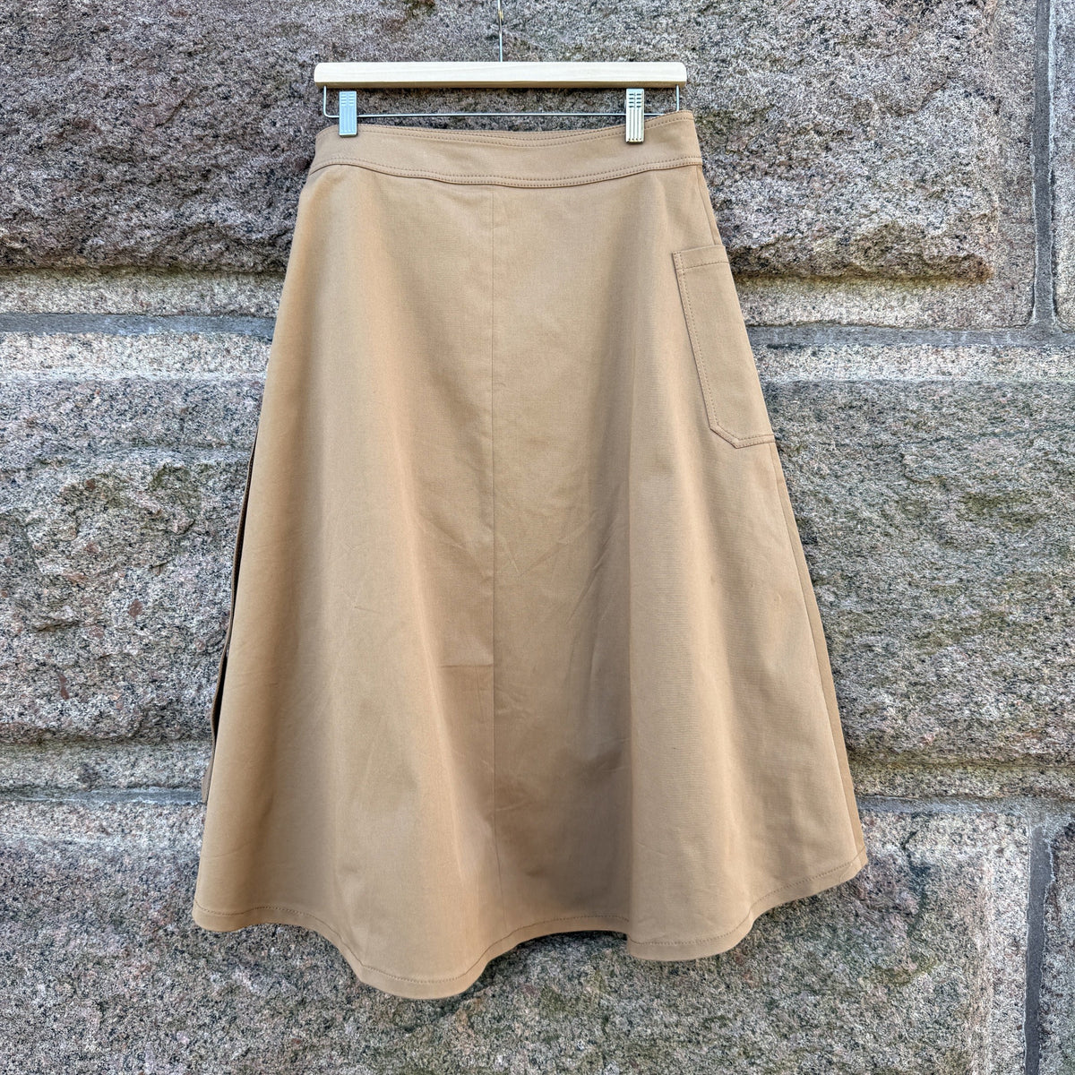 Kerstin omlottkjol Camel