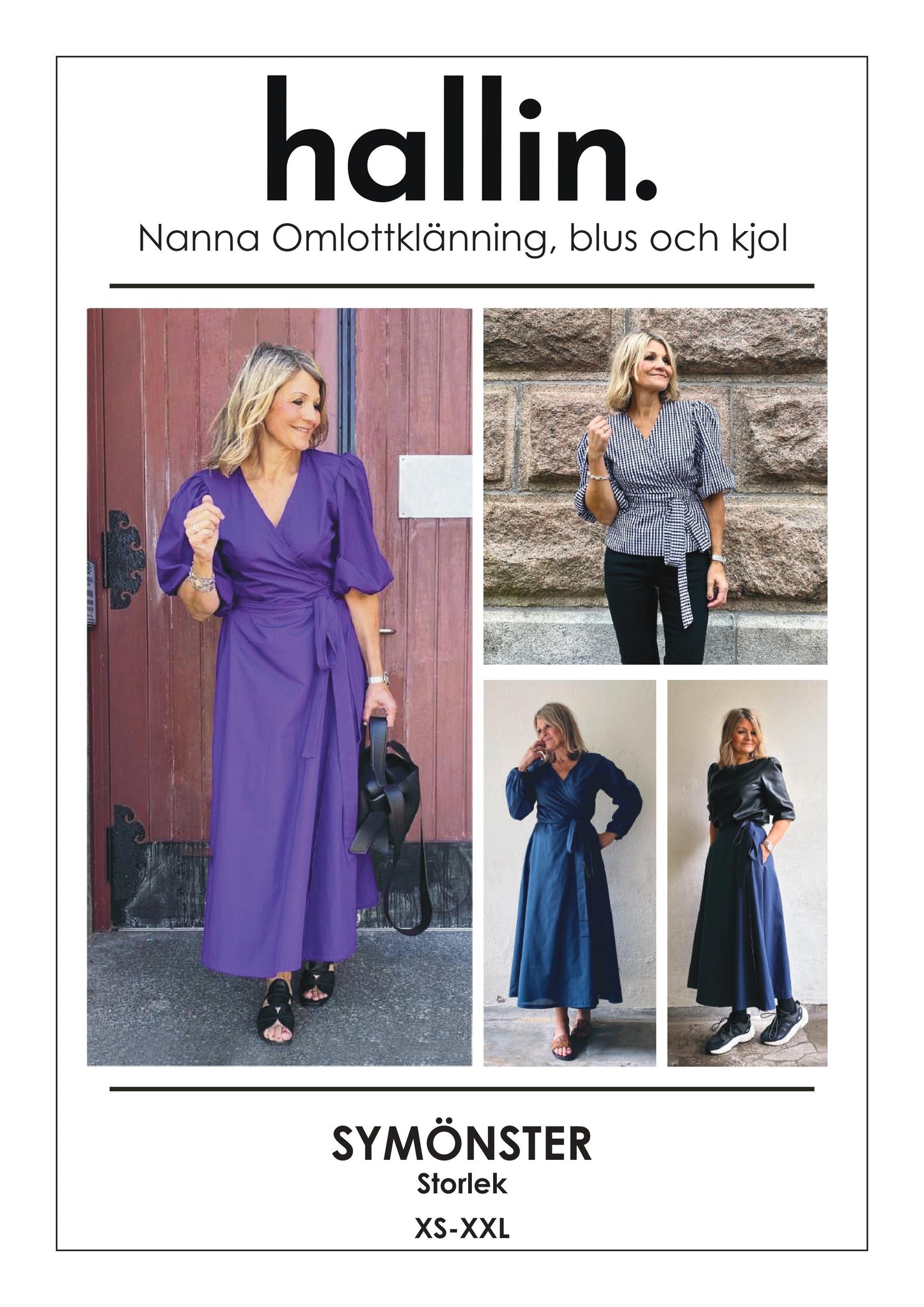Omlottklänning Nanna